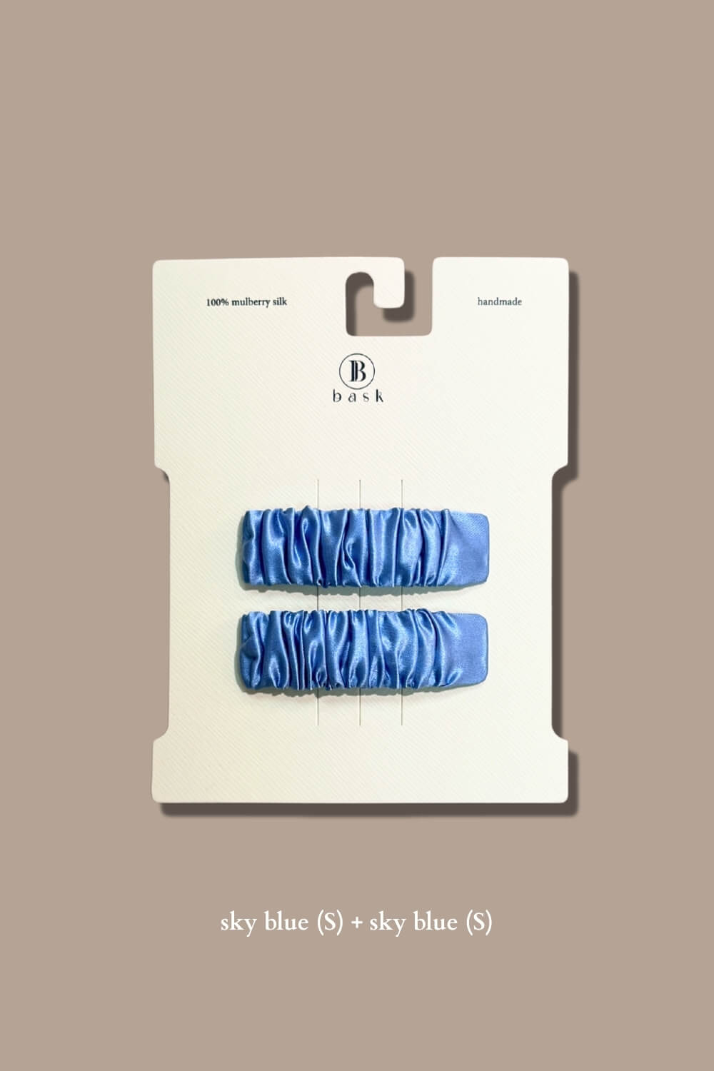 (Pack of 2) SMALL Silk Hair Pins
