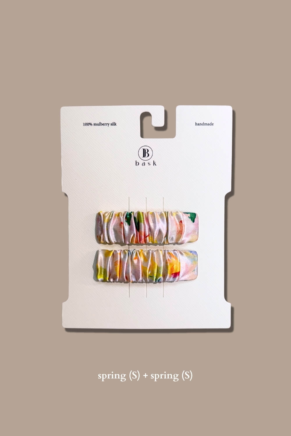 (Pack of 2) SMALL Silk Hair Pins