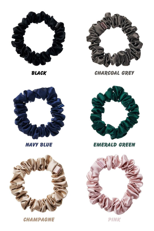 Build Your Own (Set of 3) 2CM MIDI Silk Scrunchies