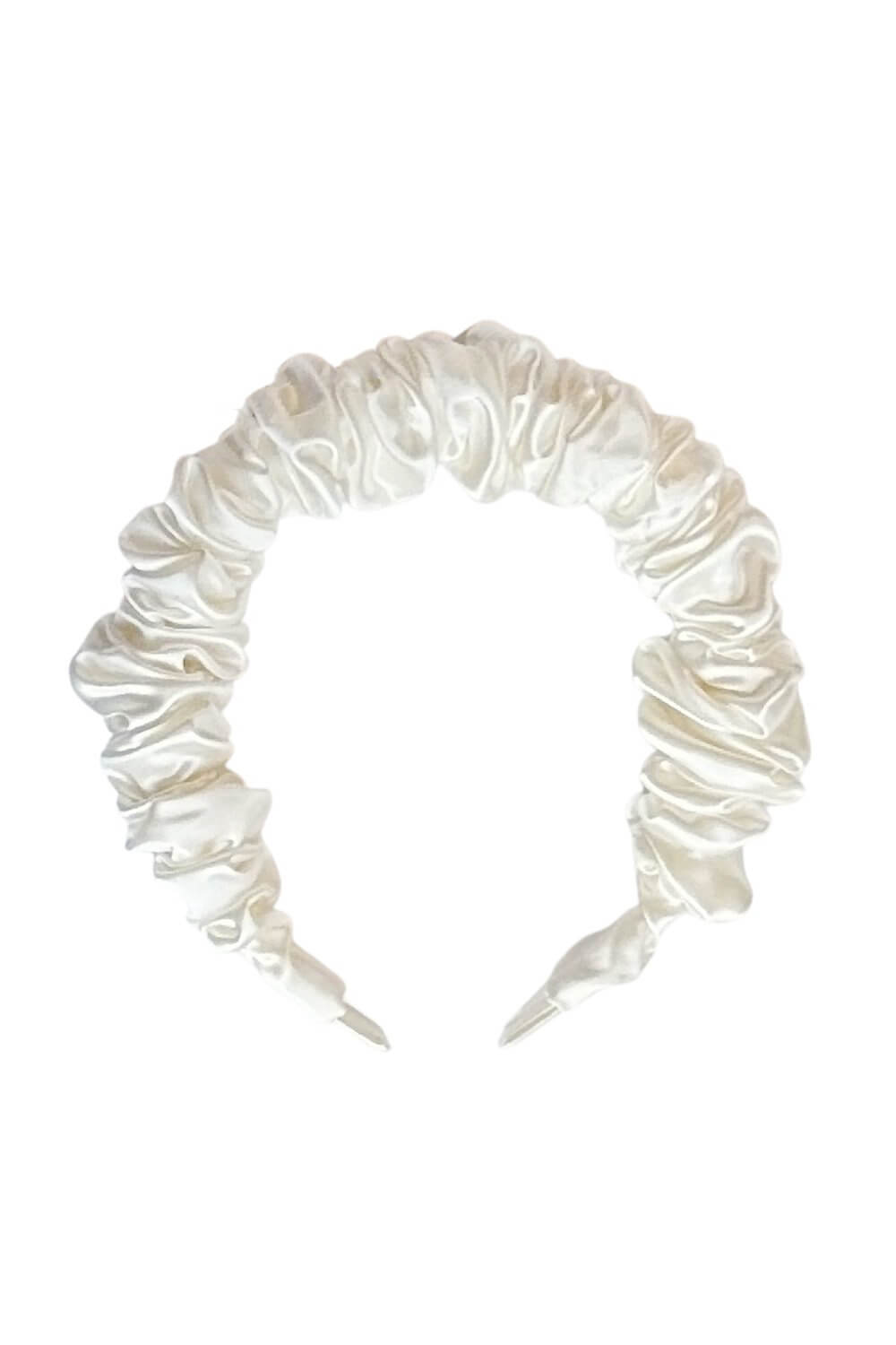 Silk Ruched Hairband (Large)
