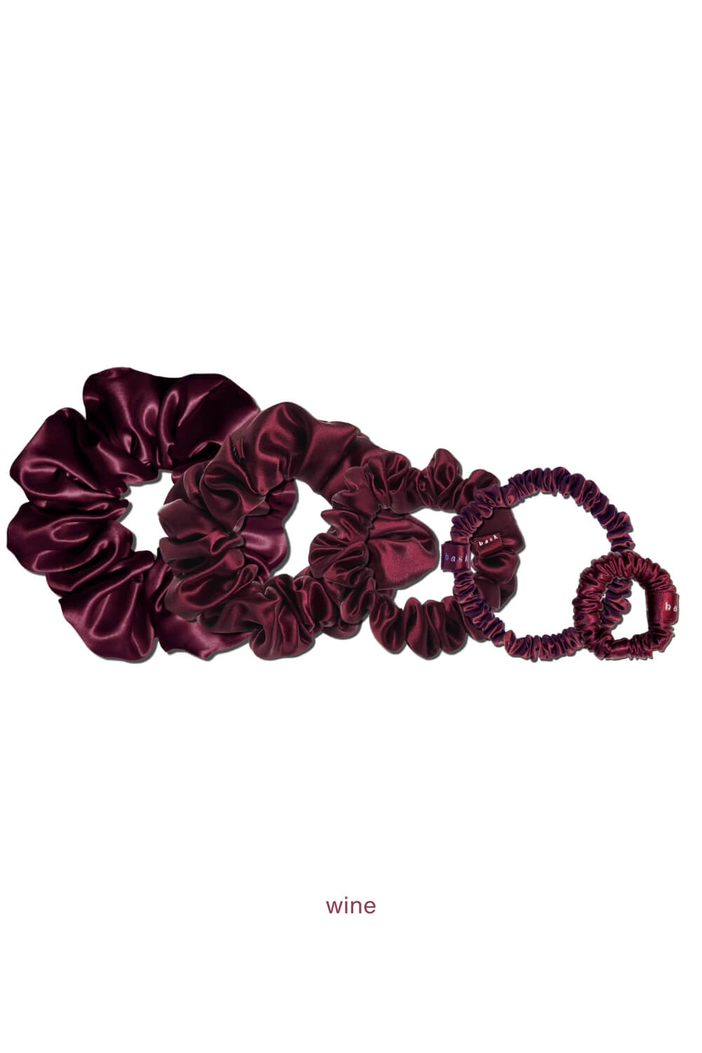 Silk Scrunchies 5-Pcs Discovery Set