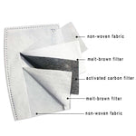 PM2.5 Activated Carbon Filter (10 pieces per pack) - BASK™