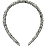 Silk Hairband (Thin) - Silver - BASK™