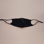 STELLAR Silk Face Mask - Black (with Nose Wire and Filter Pocket) - BASK™
