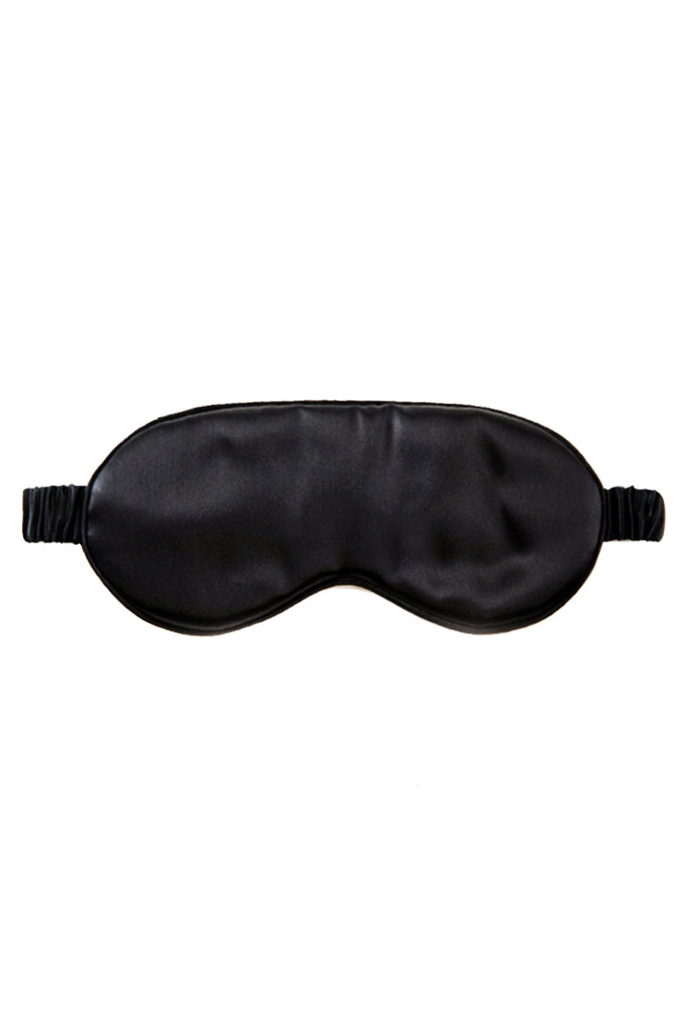 Silk Sleep Mask - Black - BASK ™