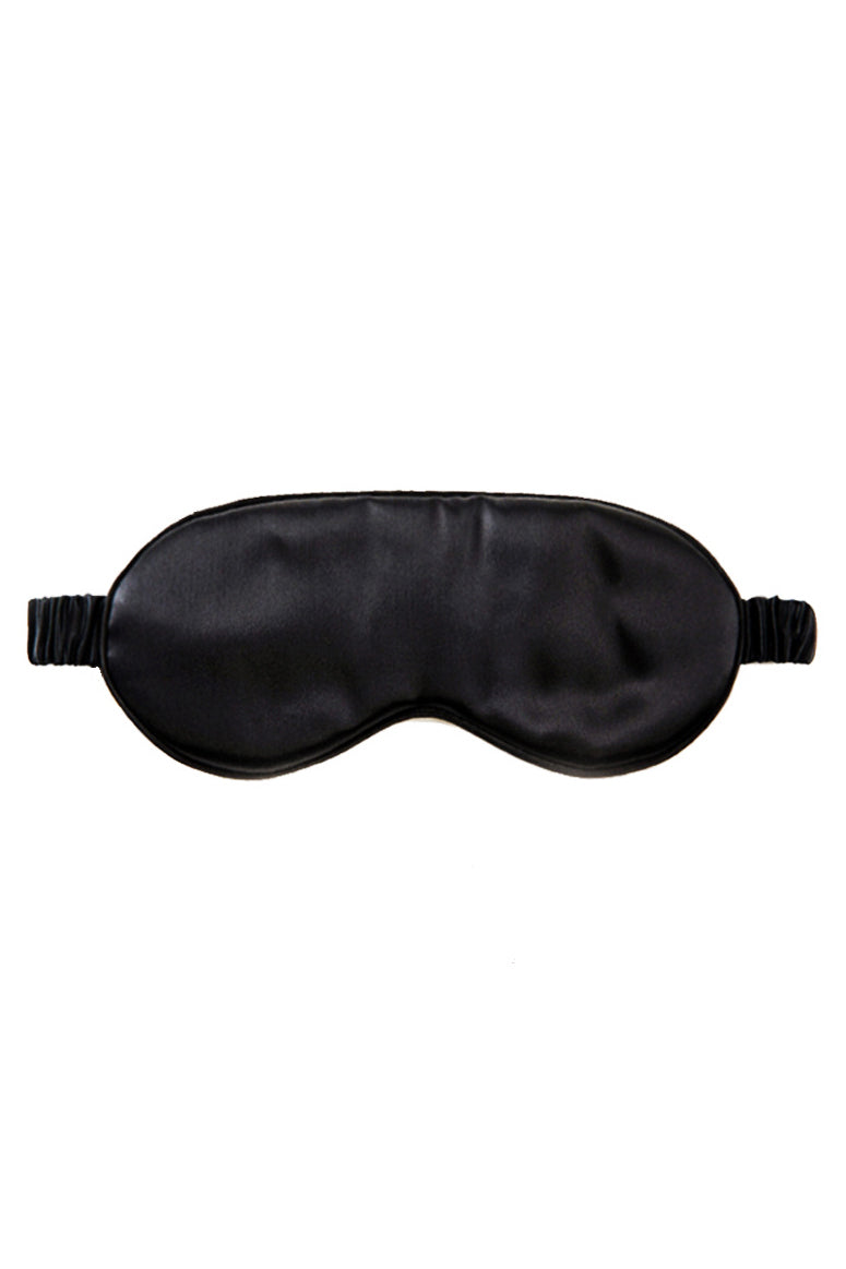 Silk Sleep Mask - Black - BASK ™