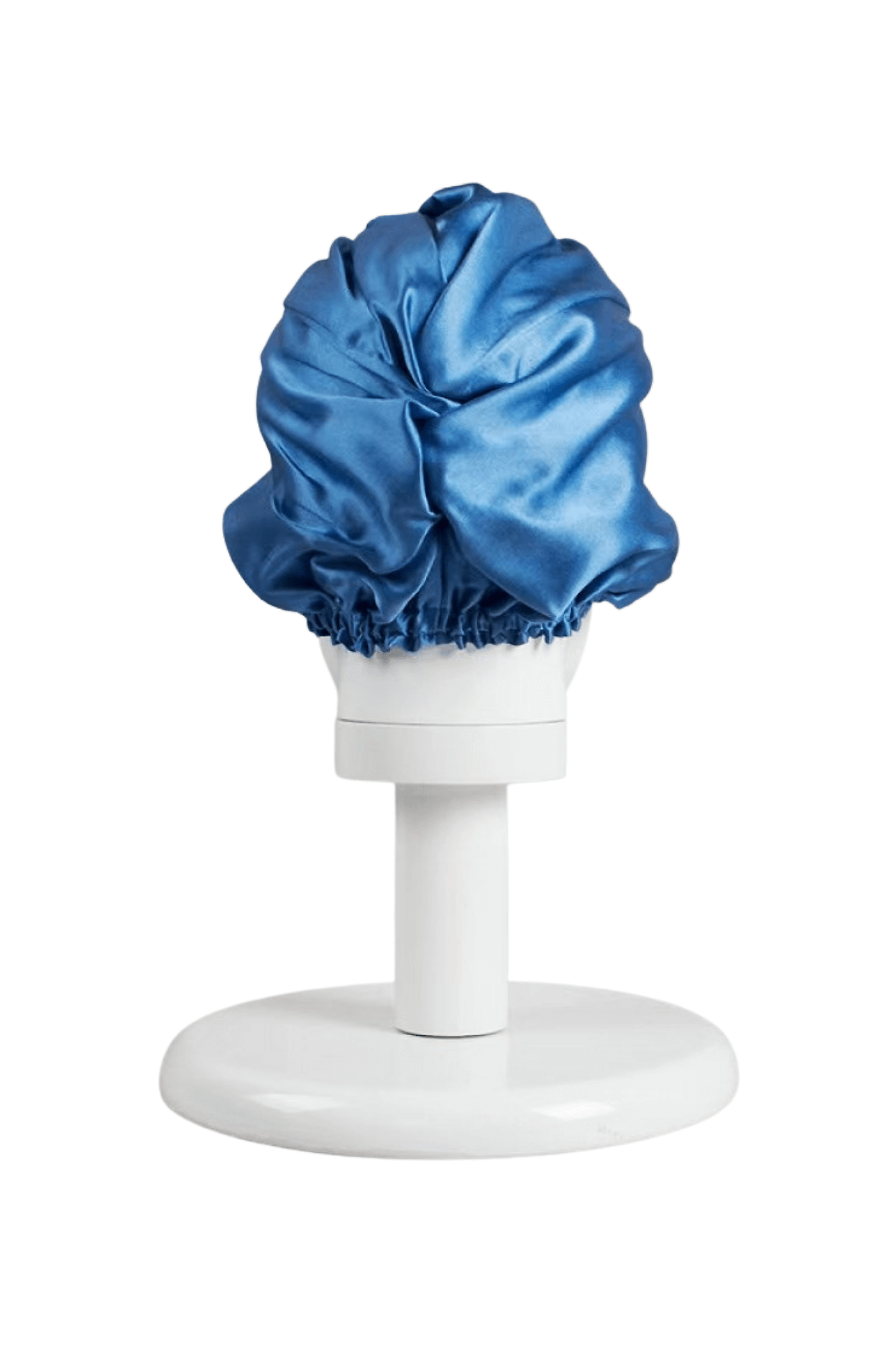 Silk Bonnet | Silk Hair Wrap (Double-Lined) - Blue - BASK™