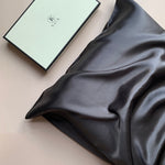 Silk Pillowcase - Charcoal Grey - BASK™