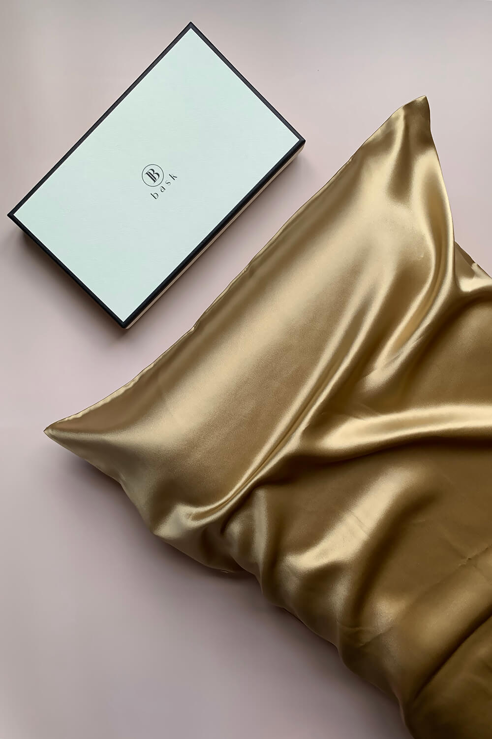 Silk Pillowcase - Gold - BASK™