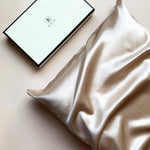 Silk Pillowcase - Light Champagne - BASK™