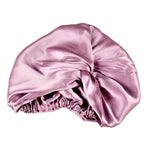 Silk Bonnet | Silk Hair Wrap (Double-Lined) - Lilac - BASK™