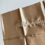 Personalised Silk Pillowcase with an embroidery (Add-On Services) - BASK™