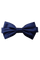 Pre-tied Silk Bow Tie - Navy Blue - BASK™