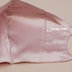 STELLAR Silk Face Mask - Light Yellow (with Nose Wire and Filter Pocket) - BASK™