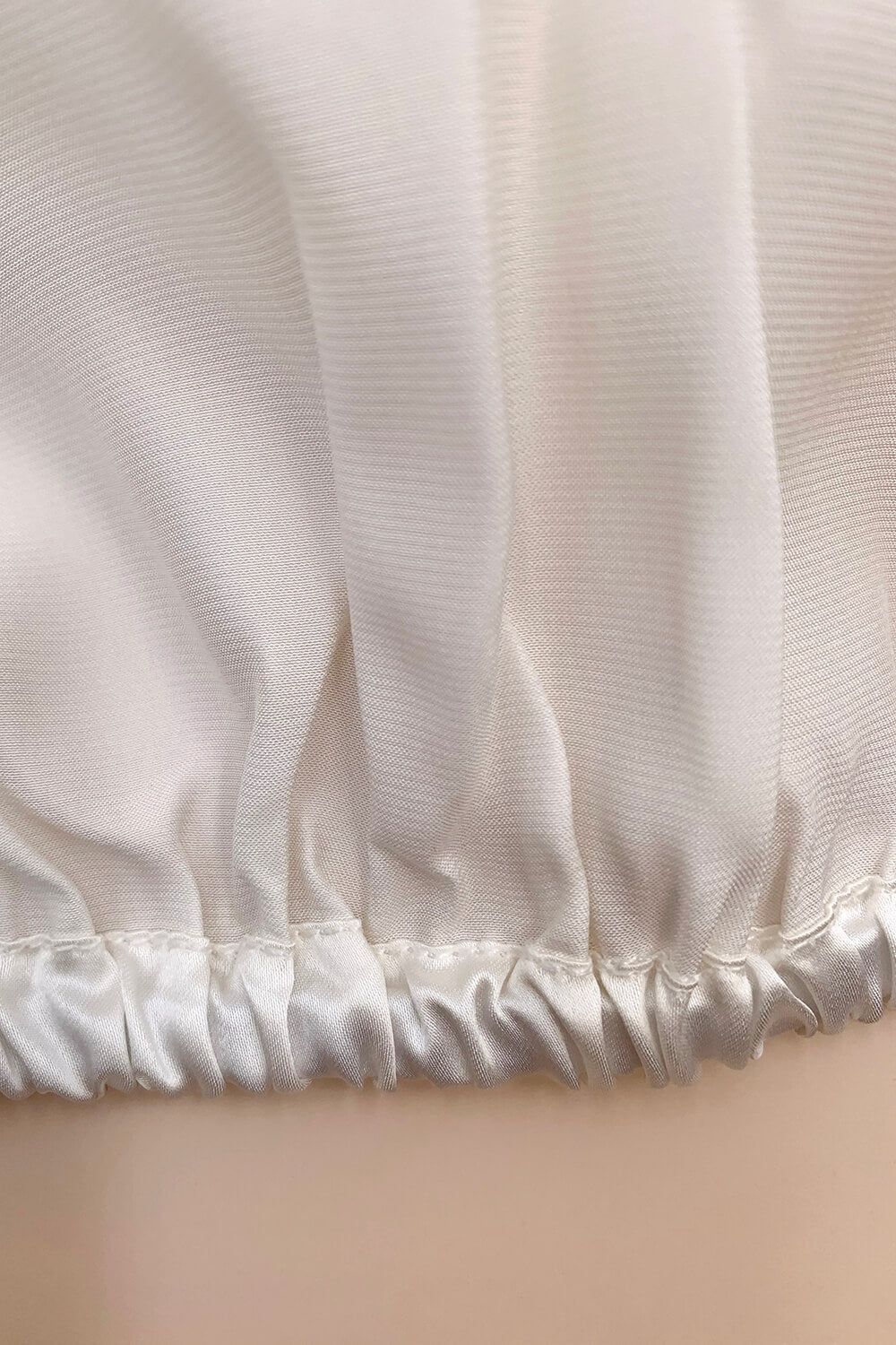 Silk Crib Sheets - Pearl White - BASK™