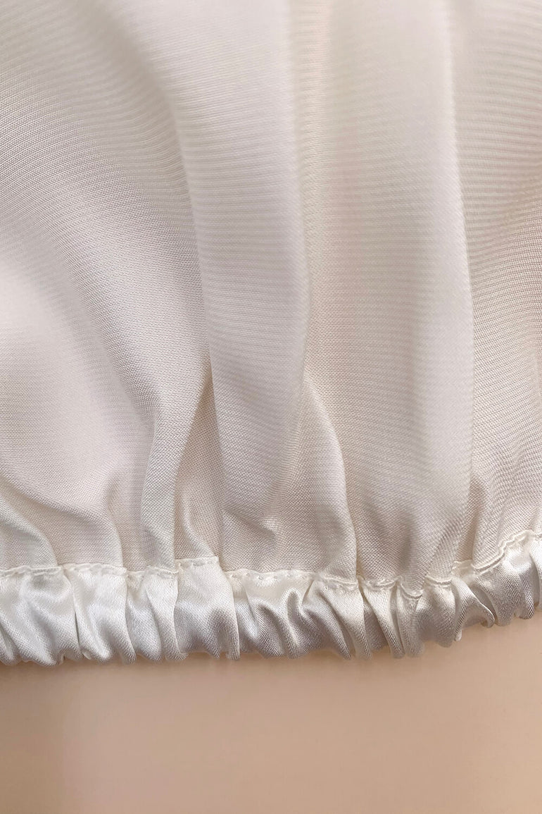 Silk Bed Sheets - Pearl White - BASK ™