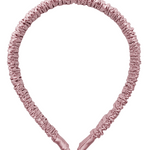 Silk Hairband (Thin) - Pink - BASK™