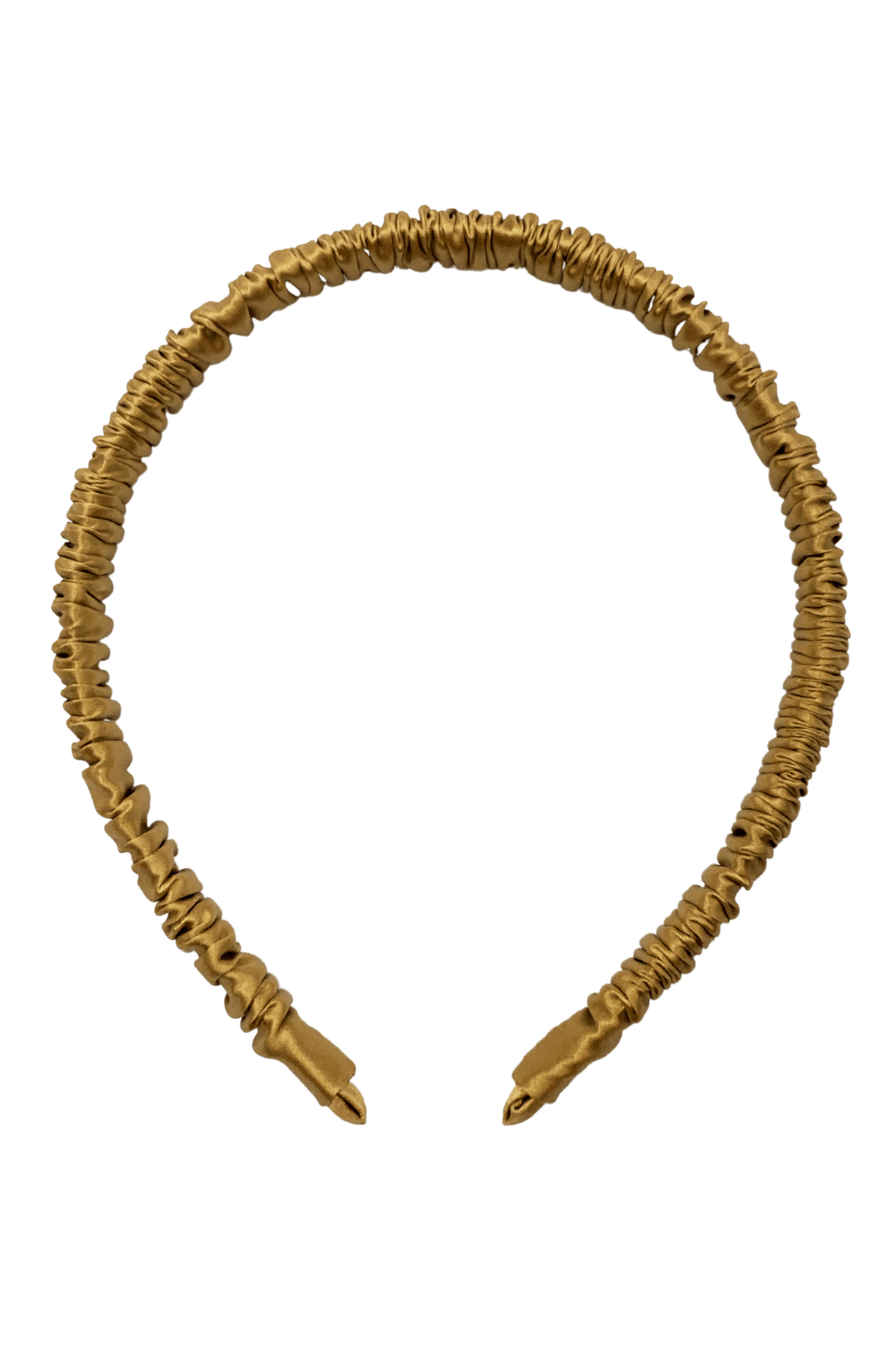 Silk Headband (Thin) - Gold - BASK ™