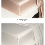 Silk Fitted Sheets - Champagne - BASK™