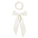 Silk Hair Ribbon - Pearl White - BASK™