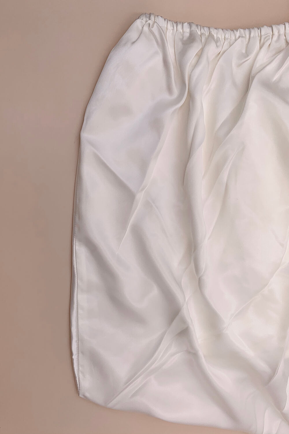 Silk Bed Sheets - Pearl White - BASK ™